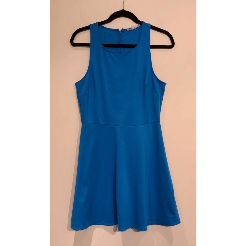 BCBG blue sleeveless dress - medium
